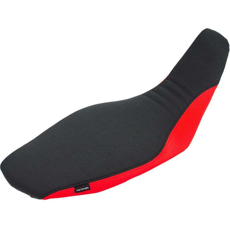 Fresh Stock Seat Concepts Honda CRF300 21-24 Comfort Red Semi-Grip Sides/Black Semi-Grip Top Complete Seat
