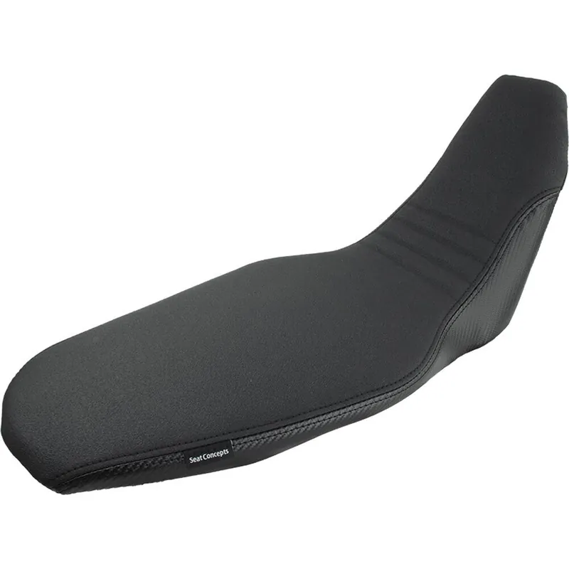 Seat Concepts Honda CRF300 21-24 Comfort Low Carbon Vinyl Sides/Black Semi-Grip Top/Black Stitching Complete Seat Reduced Price