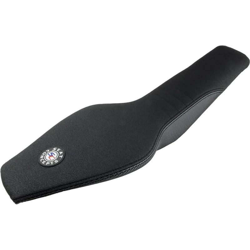 Fan Favorite Seat Concepts Beta RR 20-25 X-Trainer 23-25 Comfort XL Carbon Vinyl Sides/Black Gripper Top/Black Stitching Complete Seat
