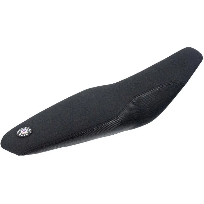 Professional Grade Seat Concepts KTM EXC/EXCF 20-23 Comfort XL Tall Carbon Vinyl Sides/Black Gripper Top/Black Stitching Complete Seat