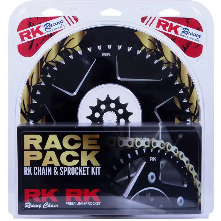 RK KTM SX/SXF EXC/EXCF Gold/Black Pro Chain & Sprocket Kit Special Discount